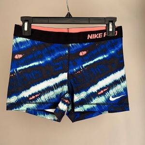 Nike pro fitted spandex shirt